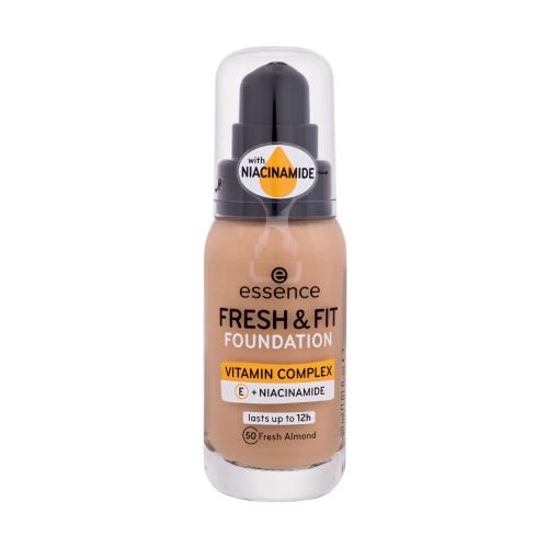 Essence Fresh & Fit 30 ml podkład dla kobiet 50 Fresh Almond