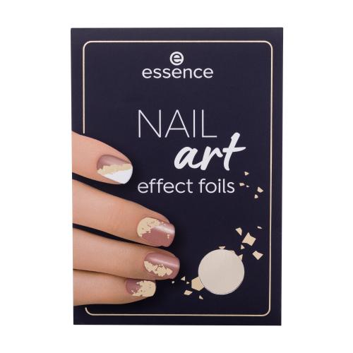 Essence Nail Art Effect Foils 1 szt manicure dla kobiet 01 Golden Galaxy