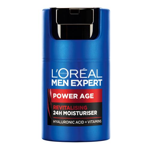 L’Oréal Paris Men Expert Power Age krem rewitalizujący z kwasem hialuronowym dla mężczyzn 50 ml