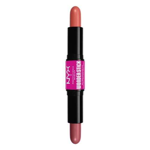 NYX Professional Makeup Wonder Stick Cream Blush Dwustronny sztyft do konturowania odcień 02 Honey Orange N Rose 2x4 g