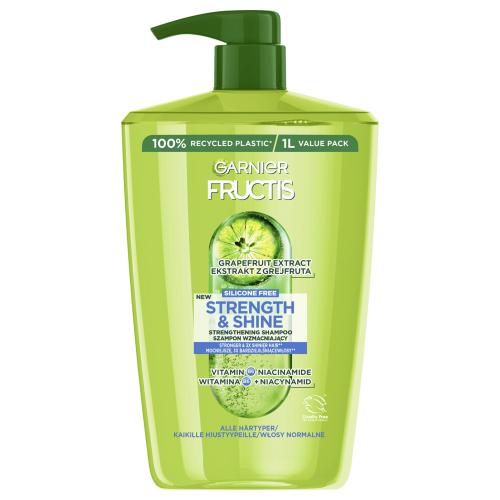 Garnier Fructis Strength & Shine szampon wzmacniający do wszystkich rodzajów włosów 1000 ml