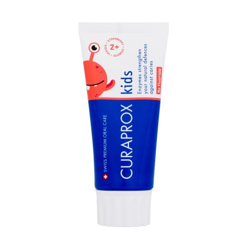 Curaprox Kids pasta do zębów dla dzieci Strawberry Fluoride free 60 ml