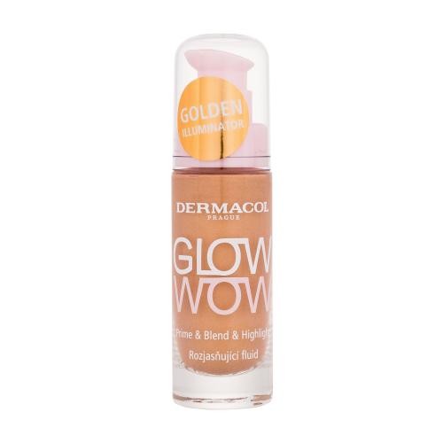 Dermacol GLOW WOW Golden Illuminator fluid rozświetlający 20 ml