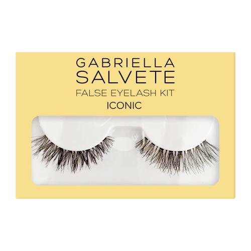 Gabriella Salvete False Eyelash Kit Iconic sztuczne rzęsy z klejem 1 szt.