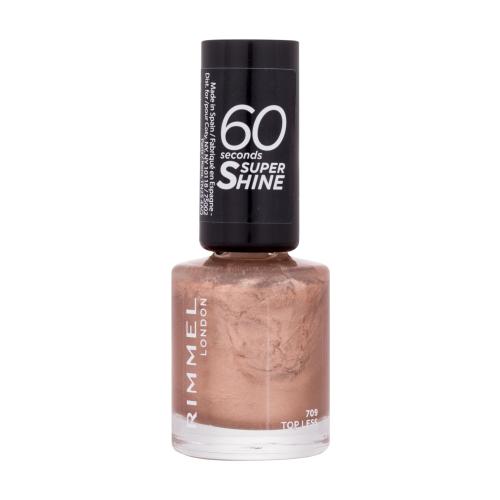 Rimmel 60 Seconds Super Shine lakier do paznokci odcień 709 Top Less 8 ml