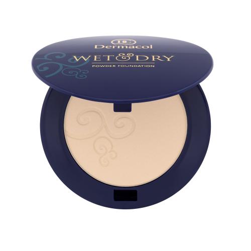 Dermacol Compact Wet & Dry podkład w pudrze odcień 01 6 g
