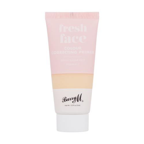 Barry M Fresh Face korygująca baza pod makijaż matujące Yellow FFCC2 35 ml