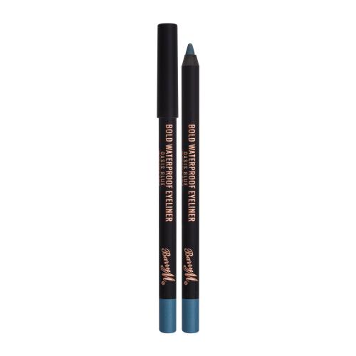 Barry M Bold Waterproof Eyeliner wodoodporna kredka do oczu odcień Oasis Blue 1,2 g