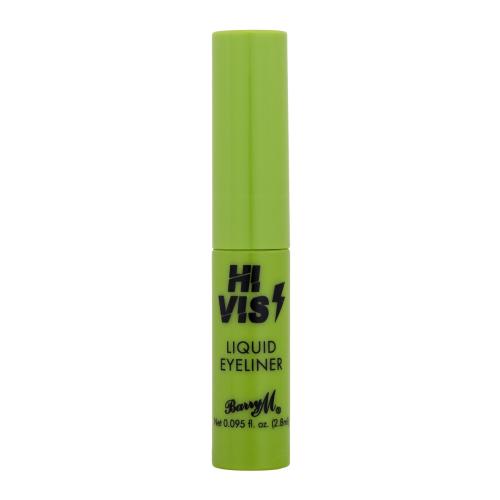 Barry M Hi Vis Neon eyeliner w płynie odcień Green 2,8 ml