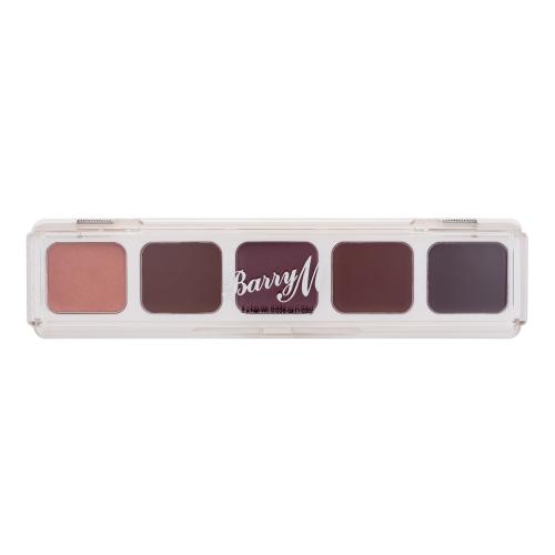 Barry M Mini Palette kremowe cienie do powiek odcień The Berries 5,1 g