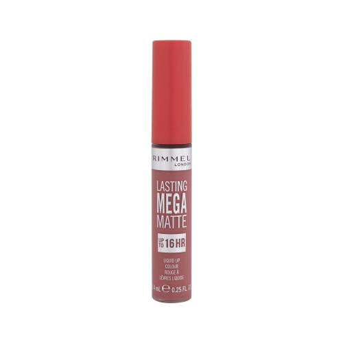 Rimmel Lasting Mega Matte lekka matowa szminka w płynie 16 godz. odcień Rose & Shine 7,4 ml