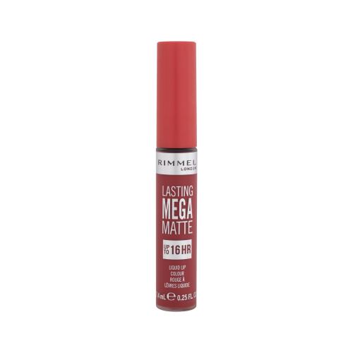 Rimmel Lasting Mega Matte lekka matowa szminka w płynie 16 godz. odcień Fire Starter 7,4 ml