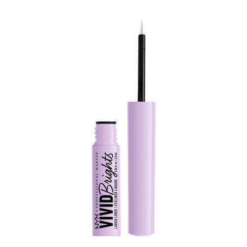 NYX Professional Makeup Vivid Brights eyeliner w płynie odcień 07 Lilac Link 2 ml