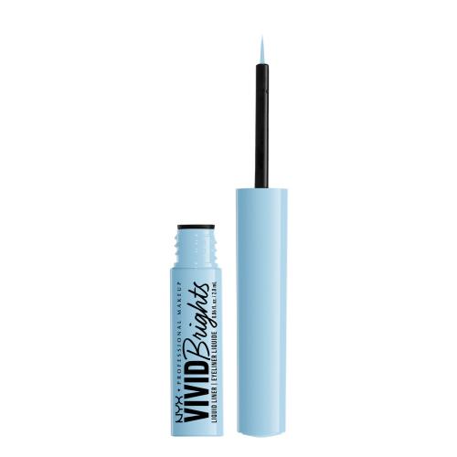 NYX Professional Makeup Vivid Brights eyeliner w płynie odcień 06 Blue Thang 2 ml