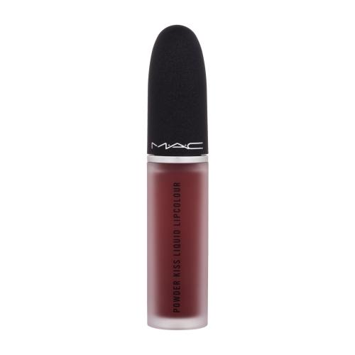 MAC Cosmetics Powder Kiss Liquid Lipcolour pomadka matowa w płynie odcień Fashion Emergency 5 ml