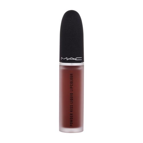 MAC Cosmetics Powder Kiss Liquid Lipcolour pomadka matowa w płynie odcień Marrakesh-Mere 5 ml