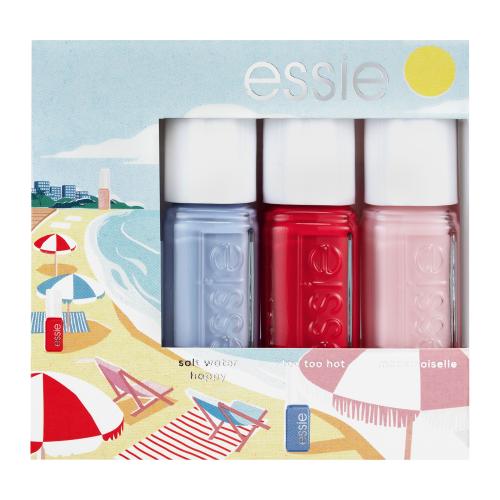 essie mini triopack summer zestaw lakierów do paznokci II. 2 see side dinner