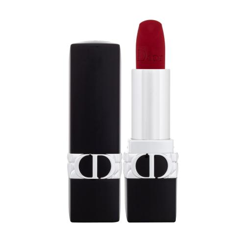 Dior - Rouge Dior Couture Color Refillable Lipstick - Pomadka Do Ust (do Uzupełniania) - Rouge Dior Extreme Matte 760 Favorite - Dla Kobiet