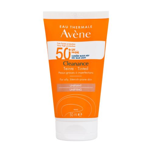 Avène Cleanance fluid tonujący SPF 50+ 50 ml