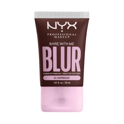 NYX Professional Makeup Bare With Me Blur Tint Foundation 30 ml podkład dla kobiet 23 Espresso