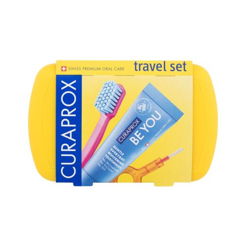 Curaprox Travel Set zestaw podróżny do zębów, języka i dziąseł