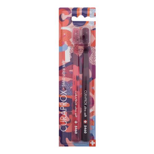 Curaprox 5460 Ultra Soft Duo Fun With Curaprox Edition szczoteczka do zębów Szczoteczka do zębów 2 szt. unisex
