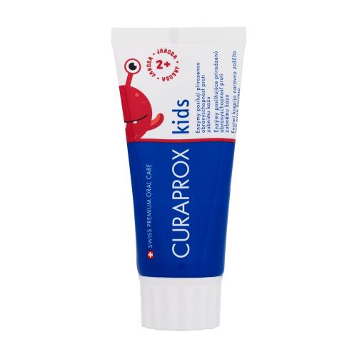 Curaprox Kids Strawberry pasta do zębów dla dzieci z fluorem 60 ml