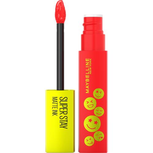 MAYBELLINE NEW YORK SuperStay Matte Ink pomadka matowa w płynie dla długotrwałego efektu odcień 445 Energizer 5 ml