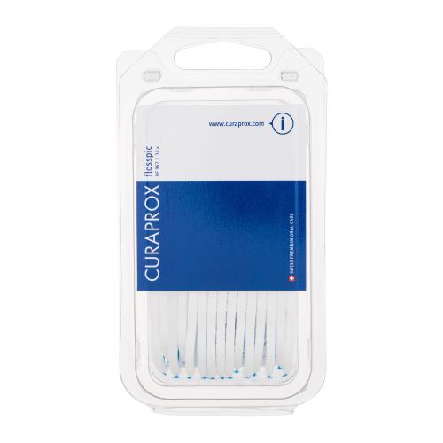 Curaprox DF 967 nić dentystyczna z wykałaczką w jednym 30 szt.