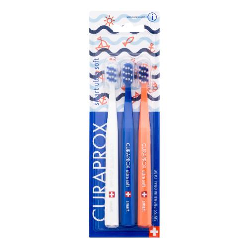 Curaprox Smart Ultra Soft Trio Sailing Limited Edition szczoteczka do zębów Szczoteczka do zębów 3 szt. unisex