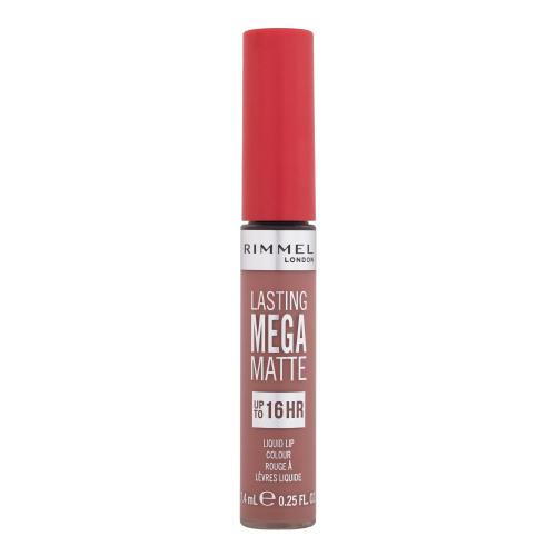 Rimmel Lasting Mega Matte lekka matowa szminka w płynie 16 godz. odcień Strapless 7,4 ml