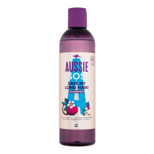 Aussie SOS Save My Lengths! szampon regenerujący do włosów słabych i zniszczonych dla kobiet 290 ml