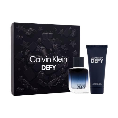 Calvin Klein Defy zestaw Edp 50 ml + Żel pod prysznic 100 ml dla mężczyzn