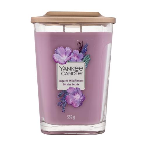 Yankee Candle Elevation Collection Sugared Wildflowers 552 g świeczka zapachowa unisex