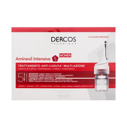 Vichy Dercos Aminexil Clinical 5 42x6 ml preparat przeciw wypadaniu włosów dla kobiet