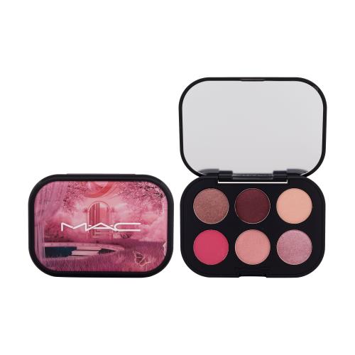 MAC Cosmetics Connect In Colour Eye Shadow Palette 6 shades paleta cieni do powiek odcień Rose Lens 6,25 g