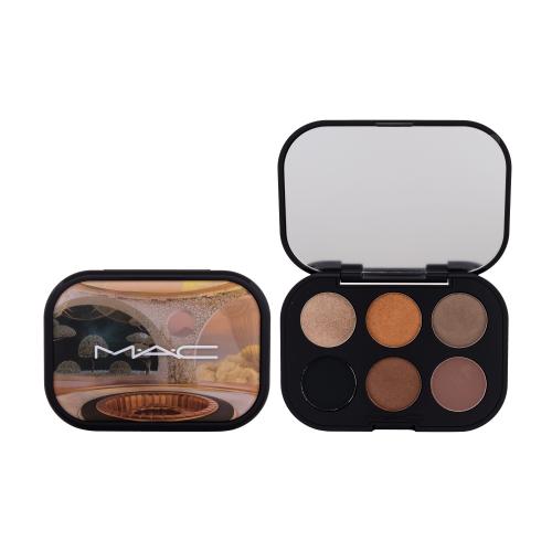 MAC Cosmetics Connect In Colour Eye Shadow Palette 6 shades paleta cieni do powiek odcień Bronze Influence 6,25 g