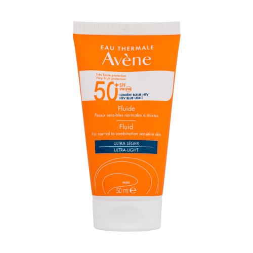 Avène Sun Fluid Ultra-Light fluid do opalania twarzy SPF 50+ 50 ml