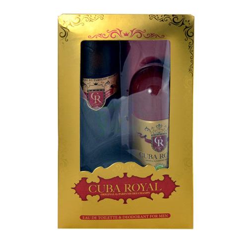Cuba Royal zestaw Edt 100ml + 50ml deo rollon dla mężczyzn