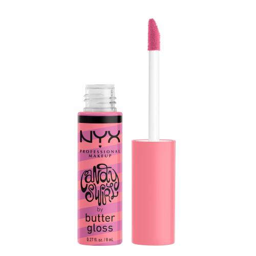 NYX Professional Makeup Butter Gloss Candy Swirl błyszczyk do ust odcień 02 Sprinkle 8 ml
