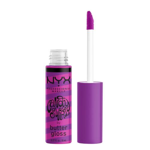NYX Professional Makeup Butter Gloss Candy Swirl błyszczyk do ust odcień 03 Snow Cone 8 ml