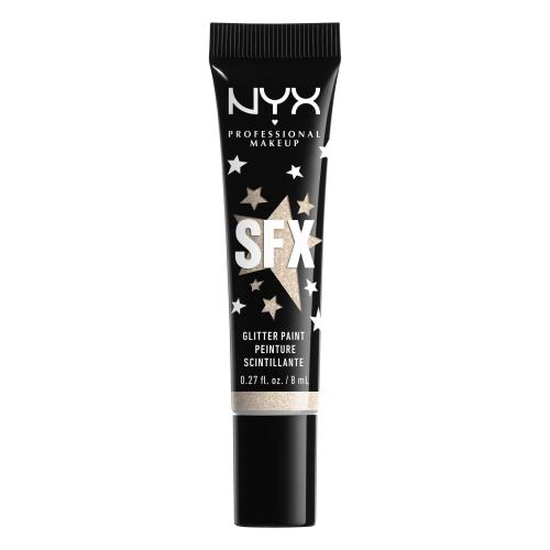 NYX Professional Makeup Halloween Glitter Paint brokat do twarzy i ciała odcień 02 Broomstick Baddie 8 ml