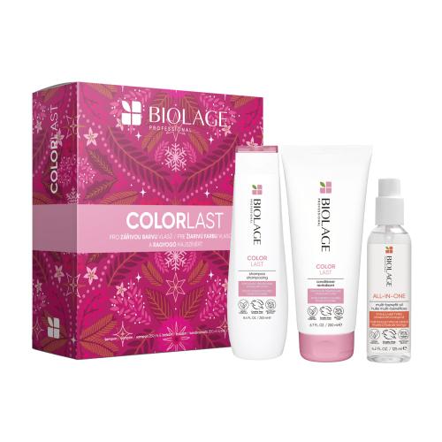 Biolage Essentials ColorLast zestaw upominkowy dla uzyskania lśniącego koloru włosów