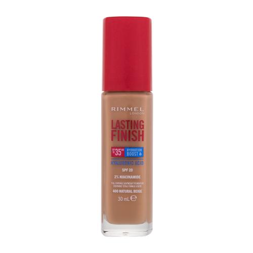 Rimmel Lasting Finish 35H Hydration Boost podkład nawilżający SPF 20 odcień 400 Natural Beige 30 ml