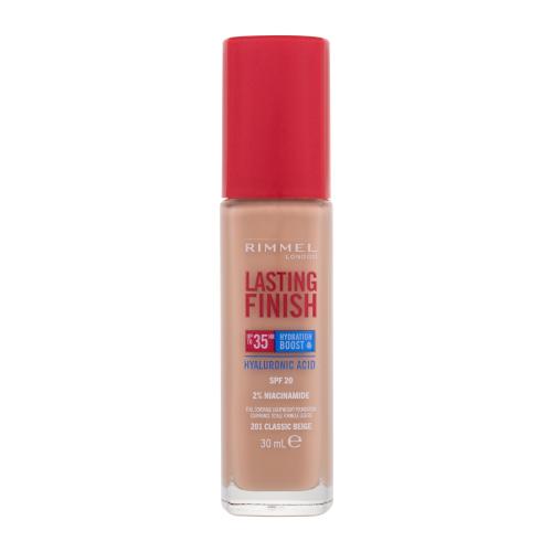 Rimmel Lasting Finish 35H Hydration Boost podkład nawilżający SPF 20 odcień 201 Classic Beige 30 ml