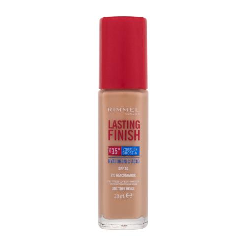Rimmel Lasting Finish 35H Hydration Boost podkład nawilżający SPF 20 odcień 203 True Beige 30 ml