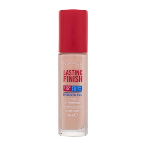 Rimmel Lasting Finish 35H Hydration Boost podkład nawilżający SPF 20 odcień 010 Rose Ivory 30 ml