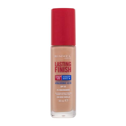 Rimmel Lasting Finish 35H Hydration Boost podkład nawilżający SPF 20 odcień 150 Rose Vanilla 30 ml