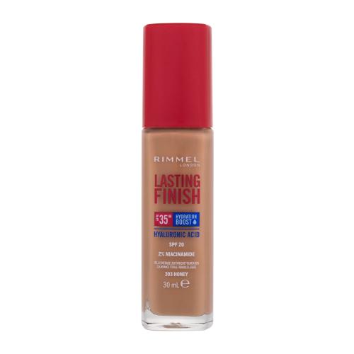 Rimmel Lasting Finish 35H Hydration Boost podkład nawilżający SPF 20 odcień 303 Honey 30 ml