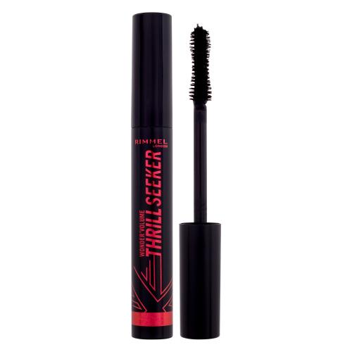 Rimmel WonderVolume Thrill Seeker długotrwały tusz pogrubiający rzęsy odcień Pitch Black 8 ml